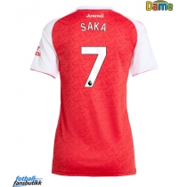 Arsenal Bukayo Saka #7 Hjemmedrakt Dame 2025-26 Kortermet